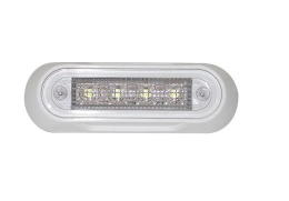 Светильник светодиодный прямоугольный, 110x37x16 мм (10250505)